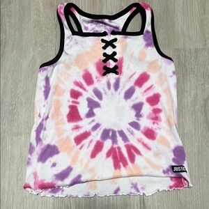 JUSTICE Tie-Dye Tank Top